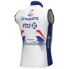 Cykelvest 2022 Groupama FDJ Hvid Blå